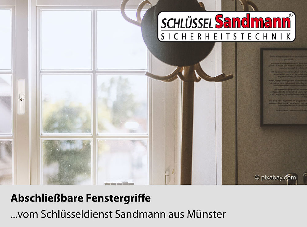 Abschließbare Fenstergriffe