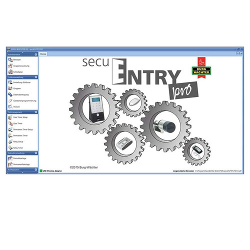 secuENTRY pro 7083 Software
